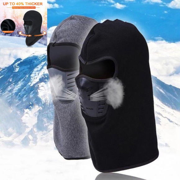 Breath Easy  Ninja Style Fleece  Winter Face Mask - Picture 6 of 6
